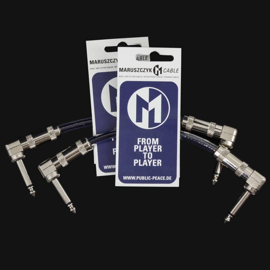 Maruszczyk Instruments Patch Cable 'angled/angled' 15 cm